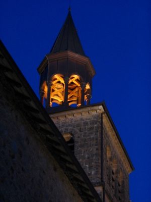 église de nuit de Bar Corrèze