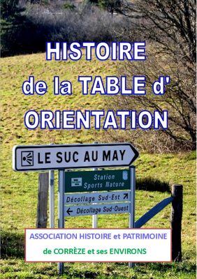 Livre Histoire de la table d'orientation